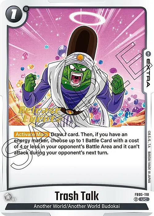 Trash Talk Card Front