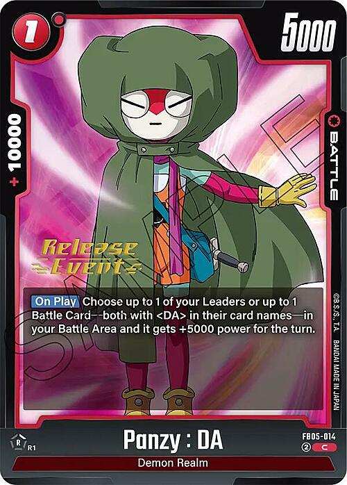 Panzy : DA Card Front