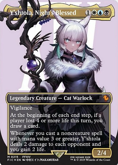 Y'shtola, Night's Blessed Card Front
