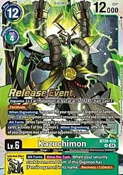 Kazuchimon · Pre-Release Stamped BT20-035