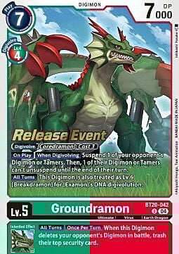 Groundramon Card Front