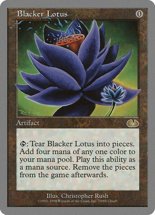 Blacker Lotus Frente