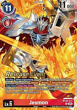 Jesmon Card Front