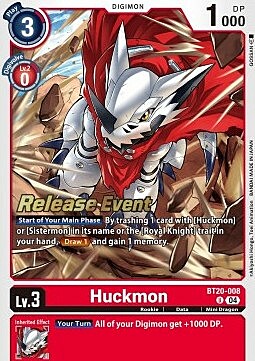 Huckmon Card Front