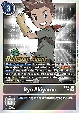Ryo Akiyama Card Front