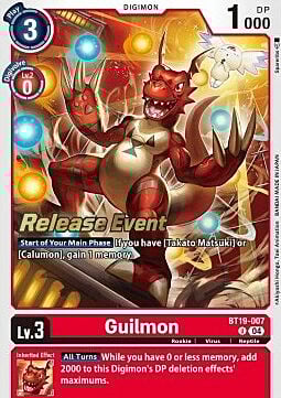 Guilmon Card Front