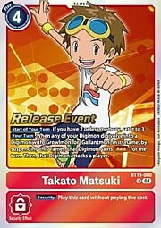 Takato Matsuki · Pre-Release Stamped BT19-080