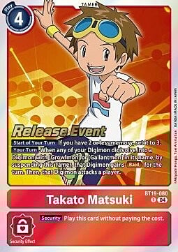 Takato Matsuki Card Front