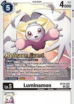 Luminamon Card Front