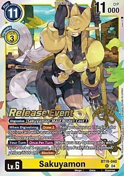 Sakuyamon Card Front