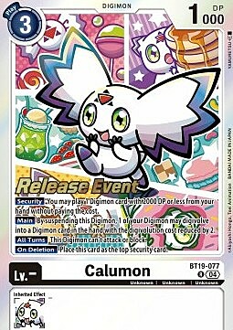 Calumon Card Front