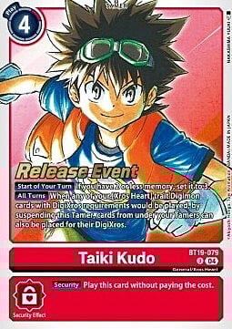 Taiki Kudo Card Front