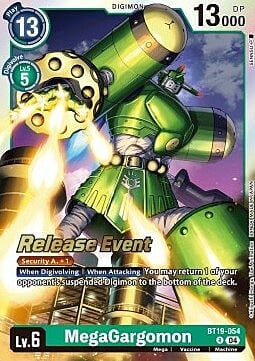 MegaGargomon Card Front