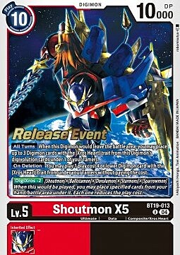Shoutmon X5 Card Front