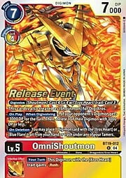OmniShoutmon · Pre-Release Stamped BT19-012