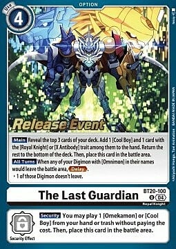 The Last Guardian Card Front