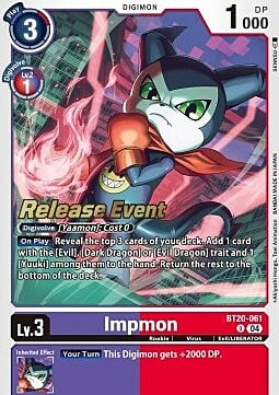 Impmon Card Front