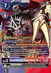 Imperialdramon: Dragon Mode Ace · Pre-Release Stamped BT20-076