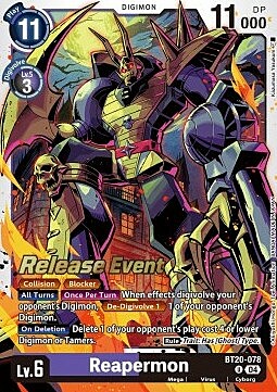 Reapermon Card Front