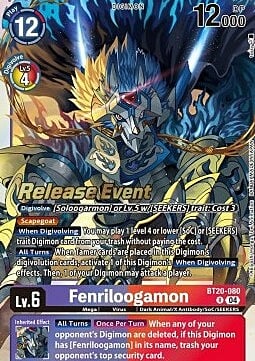 Fenriloogamon Card Front