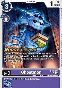 Ghostmon Card Front