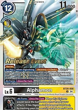 Alphamon Card Front