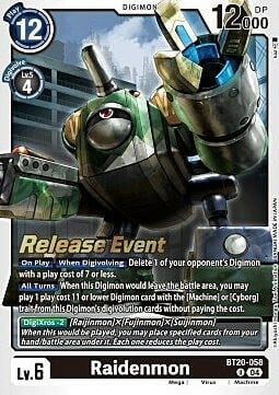 Raidenmon Card Front