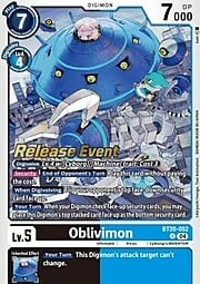 Oblivimon · Pre-Release Stamped BT20-052