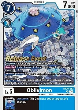 Oblivimon Card Front