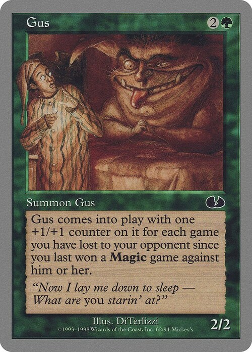 Gus Card Front