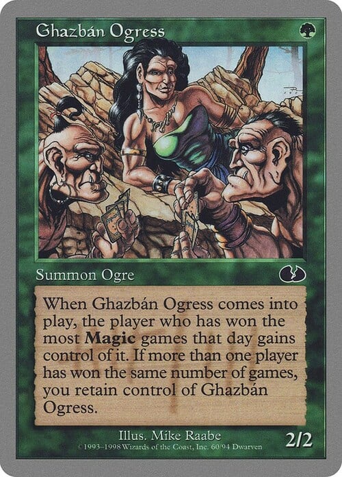 Ghazbán Ogress Card Front