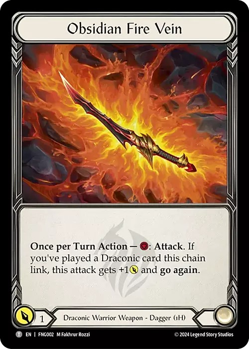 Obsidian Fire Vein Card Front