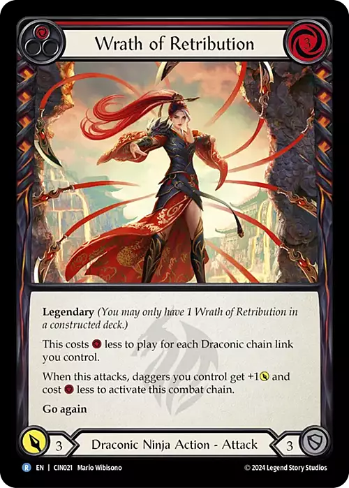 Wrath of Retribution Card Front