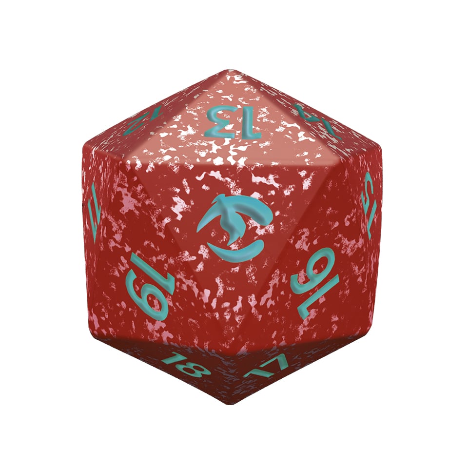 Tarkir: Dragonstorm "Jeskai" D20 Die