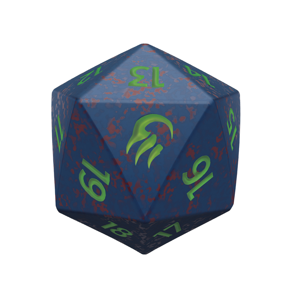 Tarkir: Dragonstorm "Temur" D20 Die