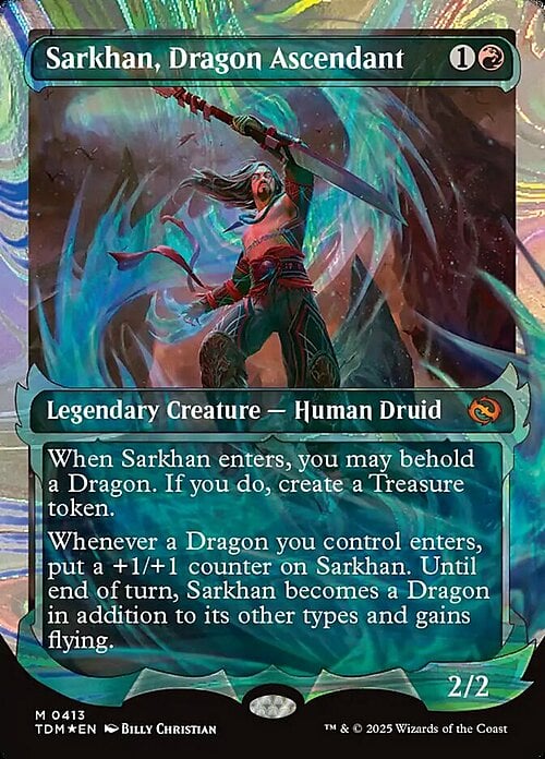 Sarkhan, Dragon Ascendant Card Front