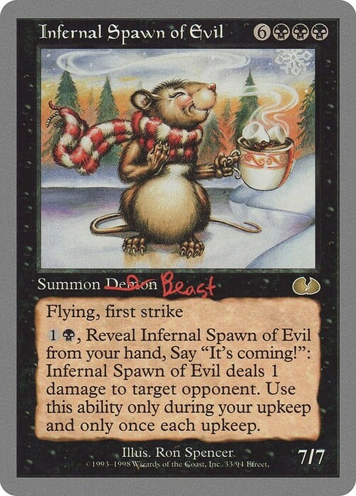Infernal Spawn of Evil Card Front