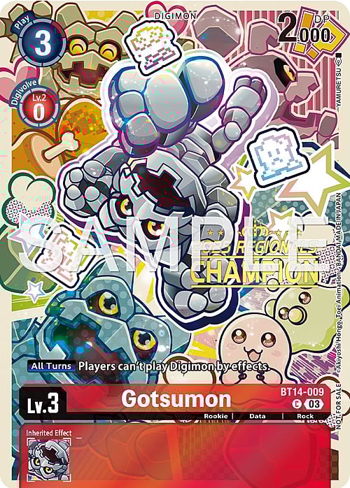 Gotsumon Card Front