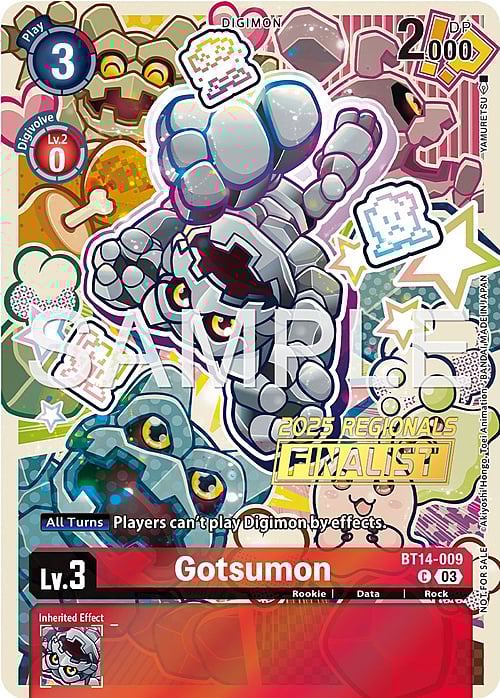 Gotsumon Card Front