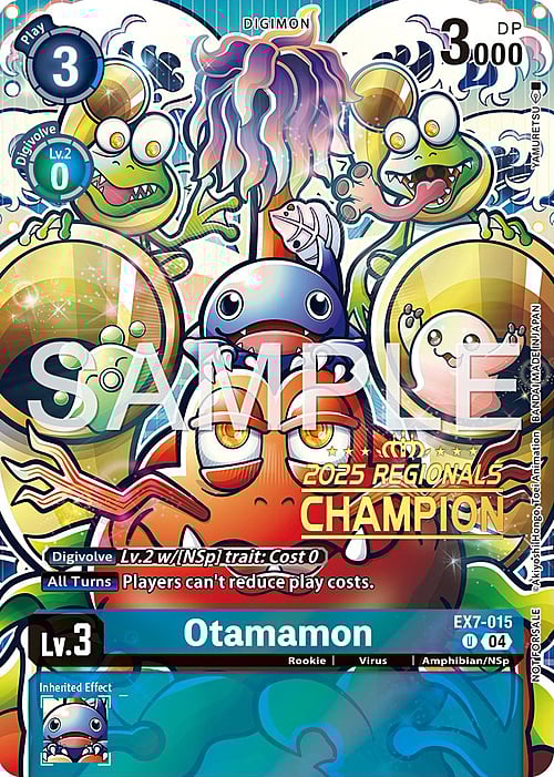 Otamamon Card Front