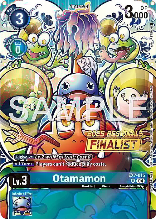 Otamamon Card Front