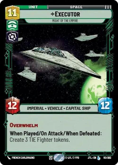 Executor - Might of the Empire Jump to Lightspeed | Star Wars | CardTrader