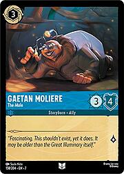 Gaetan Moliere - The Mole 158
