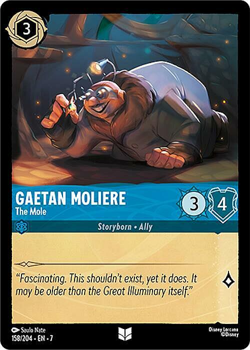 Gaetan Moliere - The Mole Card Front