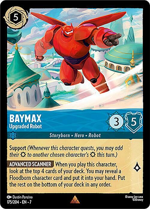 Baymax - Upgraded Robot Card Front