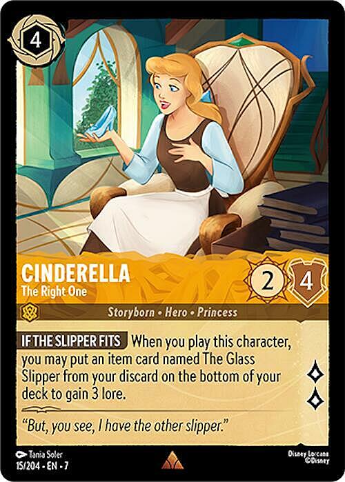 Cinderella - The Right One Card Front