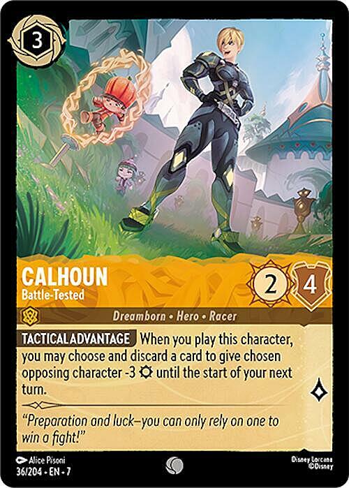 Calhoun - Battle-Tested Card Front