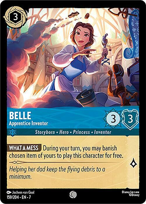 Belle - Apprentice Inventor Card Front