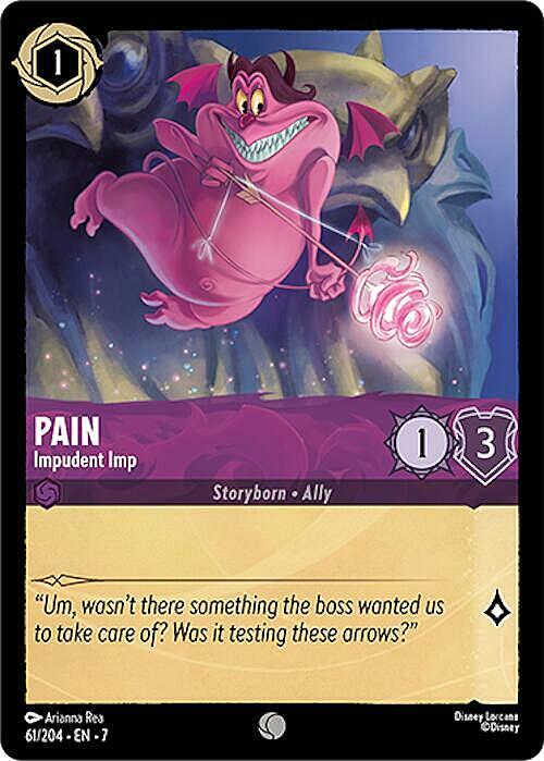 Pain - Impudent Imp Card Front