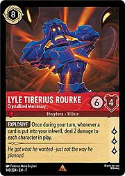 Lyle Tiberius Rourke - Crystallized Mercenary 140